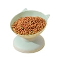 thumbnail image 1 of Elevated Cat Bowls Set Convenient Stylish Food Water Dishes Indoor Pet Feeder Durable Raised Design Easy Eating Drinking Bowls for Cats, 1 of 4