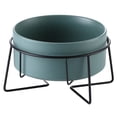 thumbnail image 1 of Elevated Cat Bowls for Indoor Cats - Food Bowl & Holder for Cats Dogs Raised Metal Wire Stand, 1 of 5
