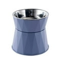thumbnail image 1 of Elevated Cat Dog Pet Bowl Feeder Food Water Raised Lifted Stand Bowls High Foot, 1 of 12