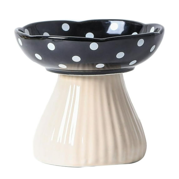 Pet Supplies Cat Bowl Design for Whisker Fatigue Reducing Stand Ceramic and Ceramic Food Water Bowls for Cats