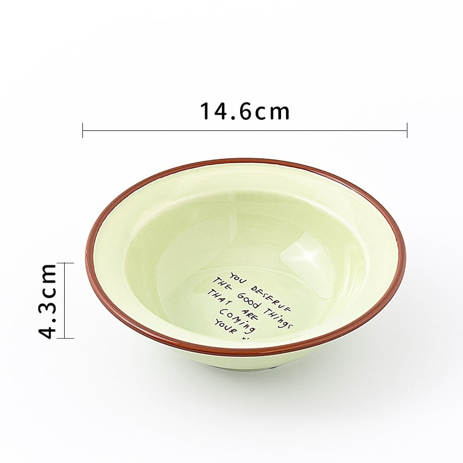 Elevated Ceramic Pet Bowl, Spine Friendly Raised Feeding Bowl, Stylish Food Basin for Cats and Dogs