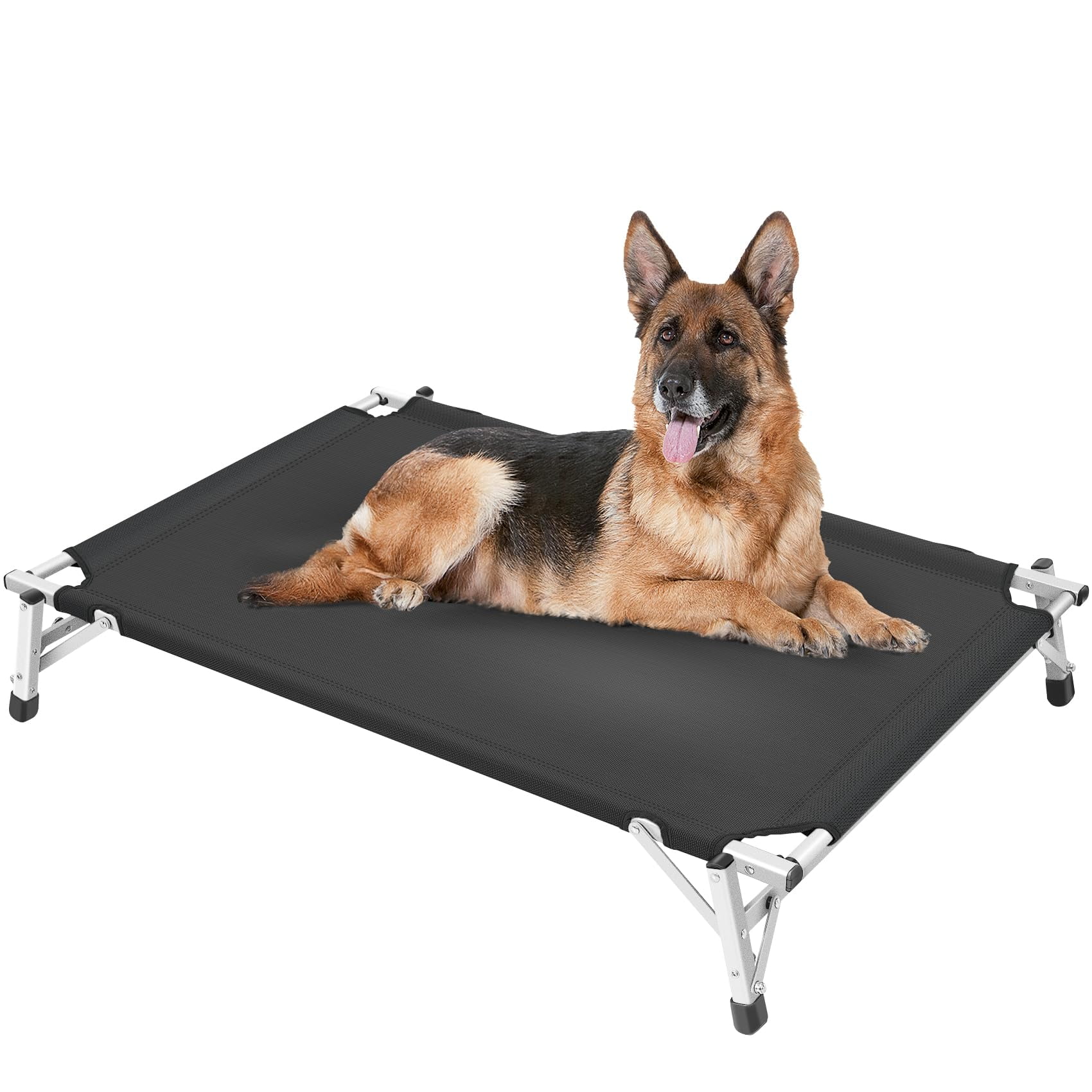 Elevated Cooling Cots Dog Bed Raised Outdoor & Indoor Pet Cot Aluminum Frame and Durable
