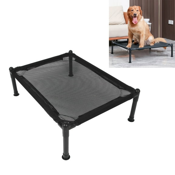 Elevated Dog Bed  All-Season Pet Cot, Washable Raised Dog & Cat Bed for Small to Large Dogs