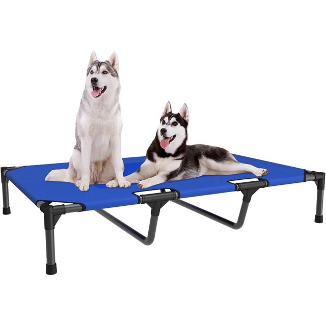 Elevated Dog Bed Heavy Duty Dog Cot, Washable Raised Dog Bed with