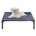 thumbnail image 1 of PETMAKER 24.5x18.5 Elevated Dog Bed - Indoor/Outdoor Cot for Pets (Blue), 1 of 8