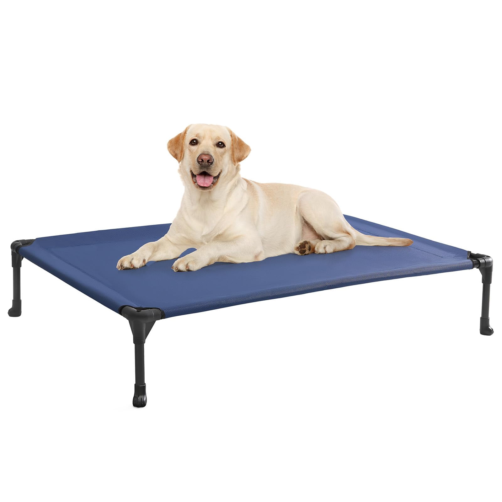Elevated Dog Bed  Portable Raised Pet With Washable & Breathable Mesh No-slip Feet Durable Cots For Indoor Outdoor Use Large Cwc1803-l