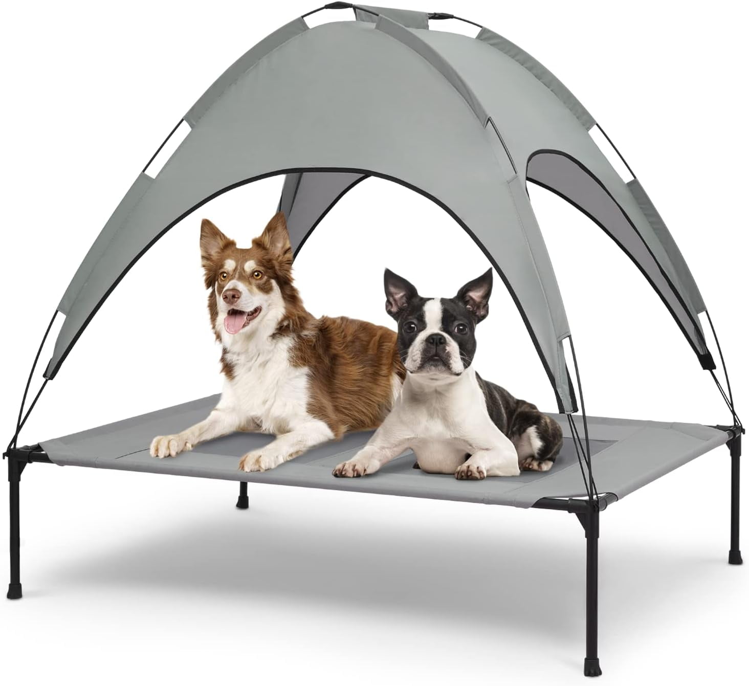 Elevated Dog Bed With Canopy For Extra Large Dog Removable Shade Tent