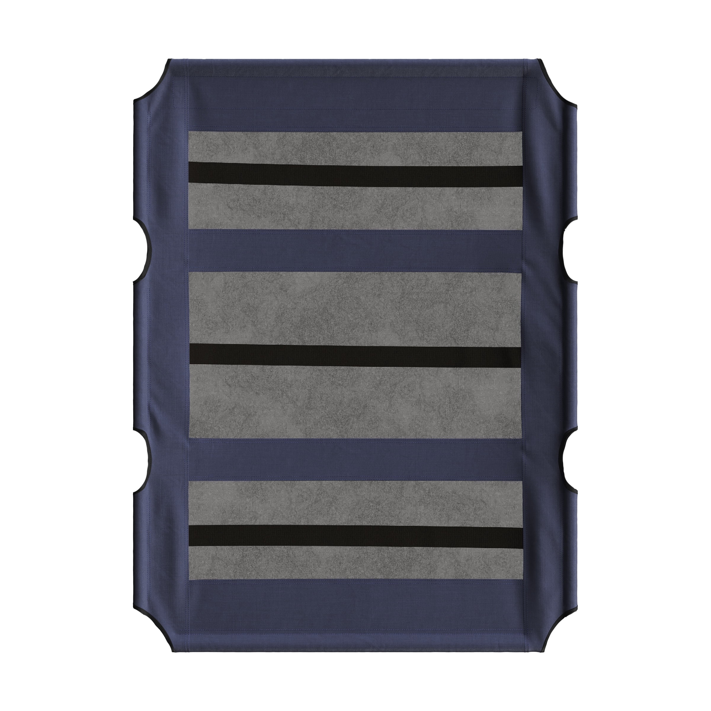 PETMAKER 48x36-Inch Waterproof Replacement Elevated Dog Bed Cover (Blue)