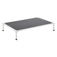 thumbnail image 1 of Elevated Dog Bed for Large Dogs Portable Raised Cot with Aluminum Frame Breathable Mesh Indoor Outdoor Cooling Hammock XL Gray, 1 of 6