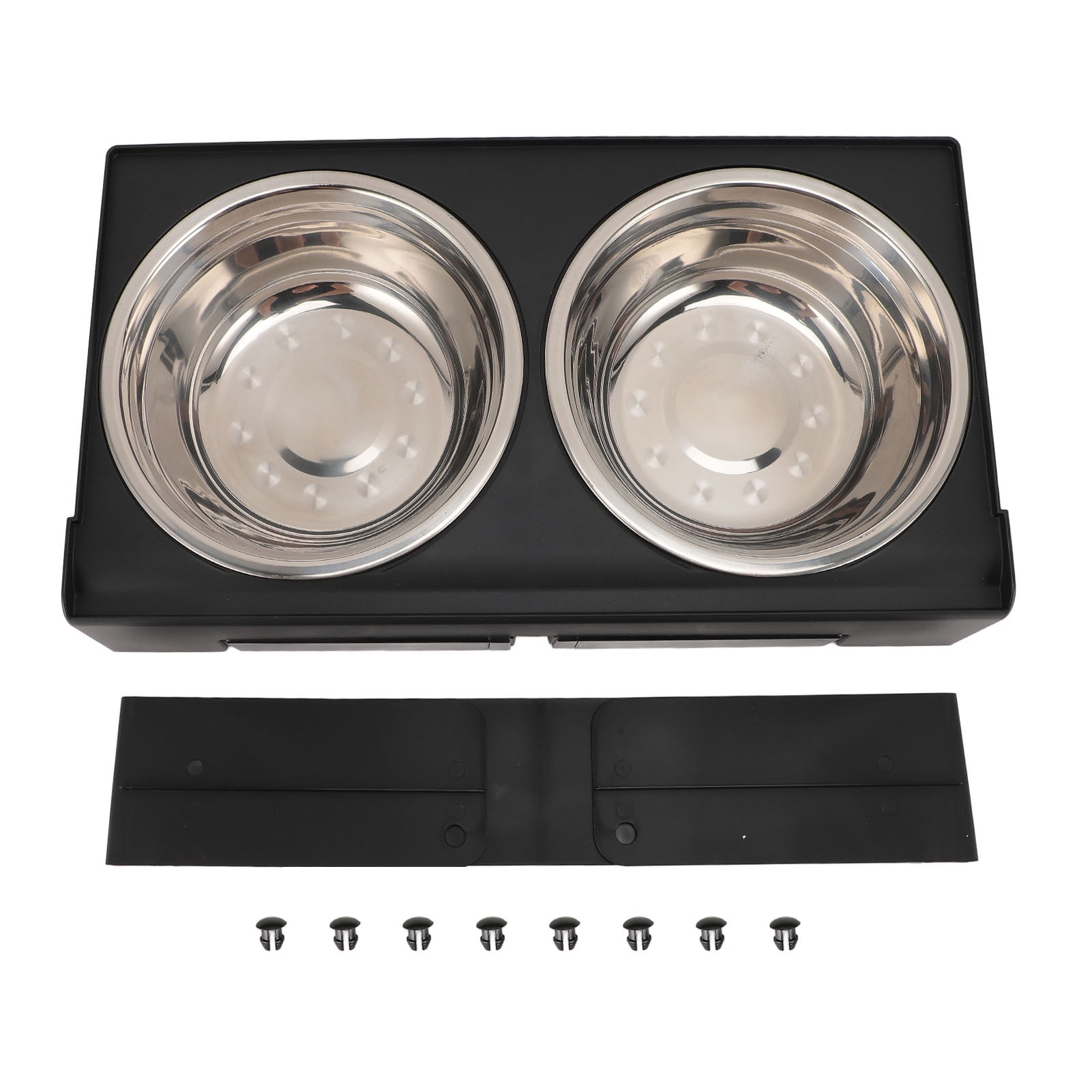 Elevated Dog Bowl Feeder, Raised Dog Food Water Bowl Splashing Resistant Spill Proof Anti Slip Multifunctional  For Medium Large Dogs
