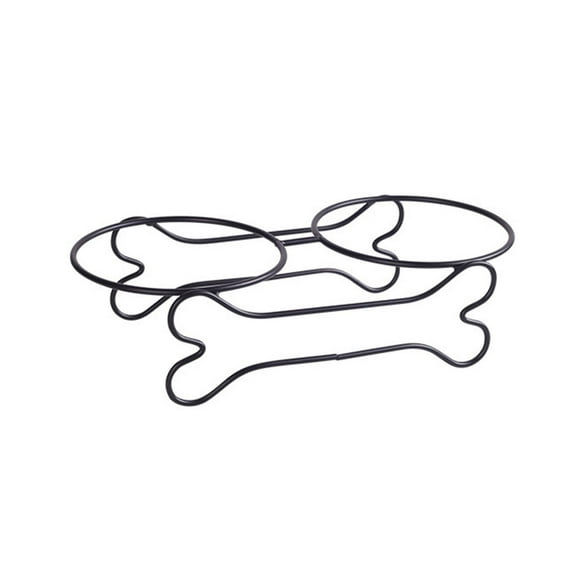 Elevated Dog Bowl Stand for Easy Feeding and Enhanced Digestion with Sturdy Frame