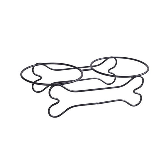 Elevated Dog Bowl Stand for Easy Feeding and Enhanced Digestion with Sturdy Frame