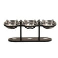 thumbnail image 1 of Elevated Dog and Cat Feeder Stand with Adjustable Height 15° Tilt Stainless Steel Bowls for Indoor Pet Feeding, 1 of 6