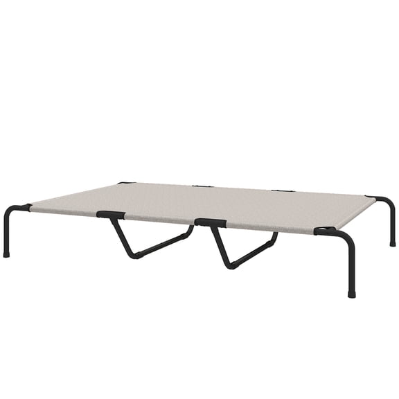 Elevated Dog Cot Cooling Pet Bed with Steel Frame Indoor Outdoor for Large Dogs Up to 149lbs