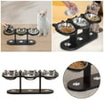 thumbnail image 1 of Pet Supplies Cat And Dog Indoor Raised Feeding Bowl with Adjustable Height 15° Tilt and Stainless Steel Set for Enhanced Comfort and Convenience, 1 of 5
