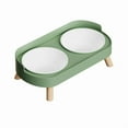 thumbnail image 1 of Elevated Food And Water Bowls For Cats And Dogs Design For Easy Eating And Digestive Support Slow Feeder Dish Suitable For Indoor Use And Various Pet Sizes, 1 of 7