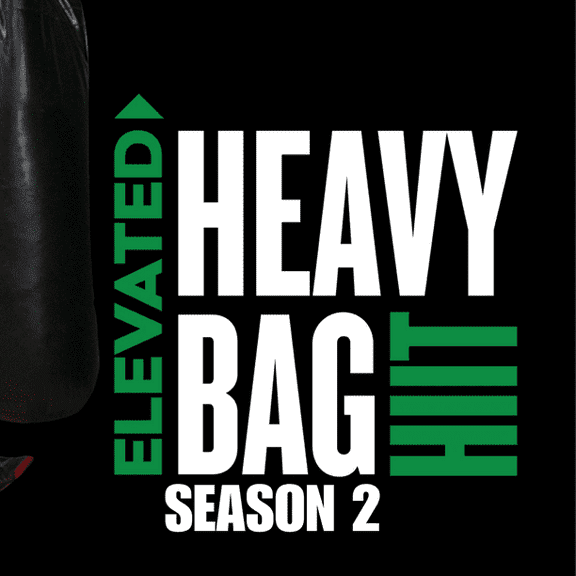 Elevated Heavy Bag HIIT Boxing Workout Series Season 2 - Intense Full-Body Training with On-Screen Data, Coached by Nate Bower, for All Skill Levels