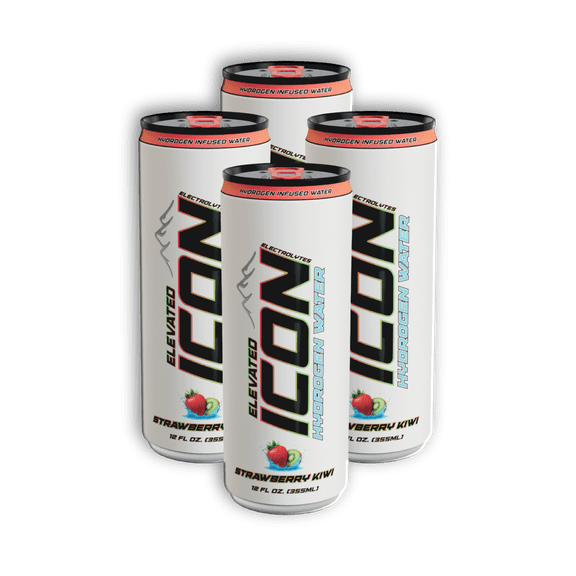 Elevated ICON Strawberry Kiwi Hydrogen Water 4pk