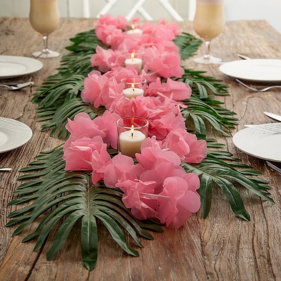 Elevated Luau Table Decorating Kit - 48 Pieces