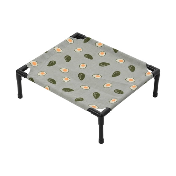 Elevated Pet Bed Raised Dog Cat Cot Breathable Fabric Resting Lounger Hammock with Sturdy Frame for Sleeping Lounging Indoor Outdoor