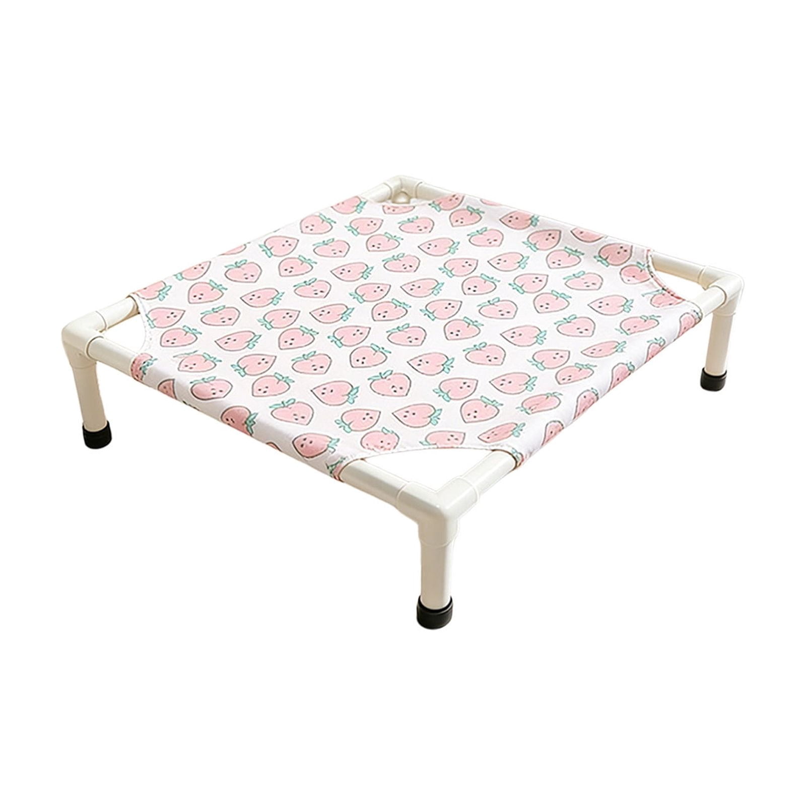 Elevated Raised Outdoor Dog Bed - Cooling Lifted Outside Dogs Cot Bed with Non-Slip Feet Dog Hammock Bed, Portable Puppy Pet Bed for Indoor & Outdoor