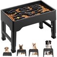 thumbnail image 1 of Elevated Slow Feeder Dog Bowls, 9 Cups Raised Dog Slow Feeder Bowls Large Breed with 4 Adjustable Heights Pet Food bowl Stand, Non Slip Anti Gulping sow eating dog bowl for Medium & Large Breed, 1 of 8