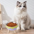 thumbnail image 1 of Elevated Small Cat Bowls Pet Feeding Bowl,Outdoor Cat Food Bowl Small Bowl,Pet Dish Cat Dishes for Wet Food,Wide Cat Bowl Small Cat Food Bowl, 1 of 6