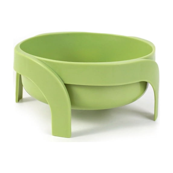 Elevated Spill Proof Pet Bowl with Stand, Non Slip Raised Feeding Bowl for Small Dogs Cats Reduces Vomiting