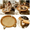 thumbnail image 1 of Elevated Wooden Cat Dog Bed, Breathable Mesh Hammock Pet Cot for Indoor Outdoor, Raised Bed for Puppy Bunny Small Animals, Portable Cat Furniture, 1 of 7