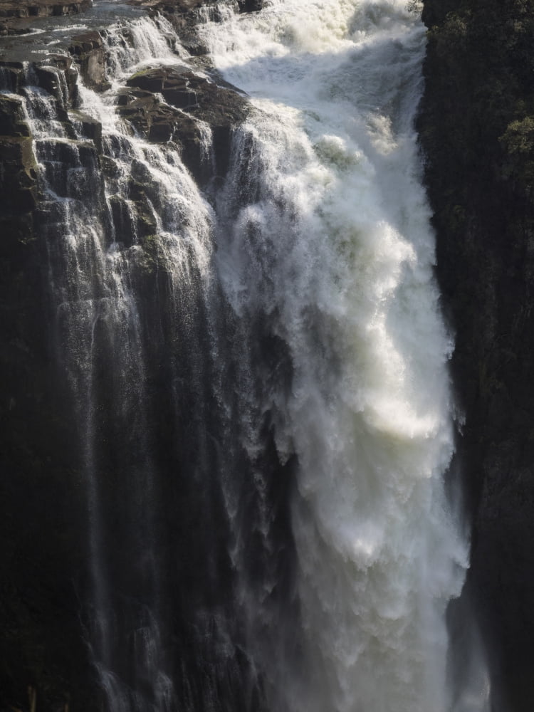 Elevated view of waterfall Devils Cataract Victoria Falls Victoria Falls National Park Zimbabwe Canvas Art - Panoramic Images (12 x 16)