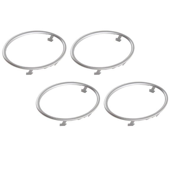 Elevates Car Interior Styling Aesthetics with Vent Outlet Decoration Circles Rings Sticker for Automotive Air Outlet