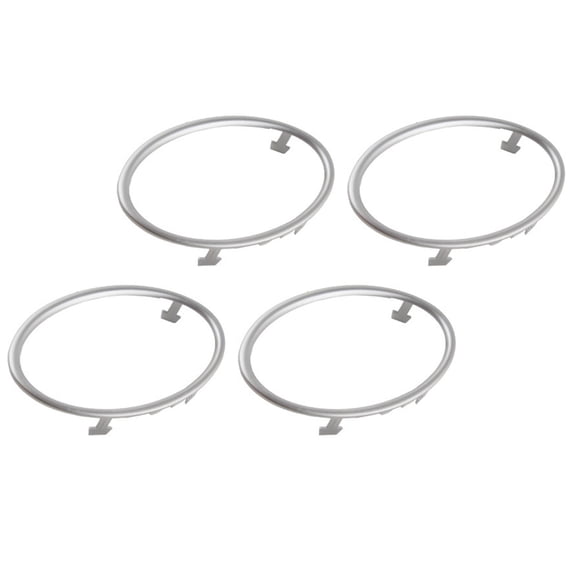 Elevates Car Interior Styling Aesthetics with Vent Outlet Decoration Circles Rings Sticker for Automotive Air Outlet