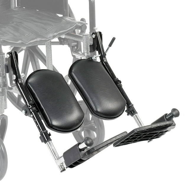 ProHeal Universal Elevated Wheelchair Footrest Patient Comfort with
