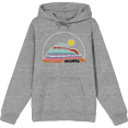 thumbnail image 1 of Elevation 7573 Arizona Heather Gray Adult Long Sleeve Hoodie-Large, 1 of 3