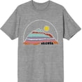 thumbnail image 1 of Elevation 7573 Arizona Heather Gray Men's Crew Neck Short Sleeve Tee-XXL, 1 of 2