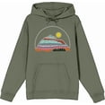 thumbnail image 1 of Elevation 7573 Arizona Olive Adult Long Sleeve Hoodie-Medium, 1 of 3