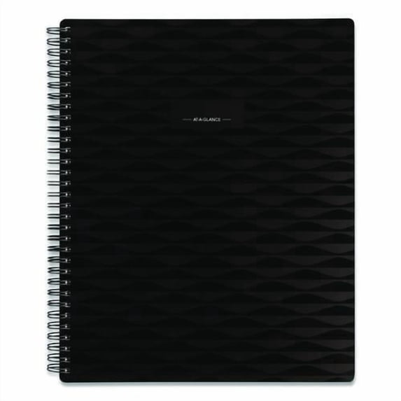 Elevation Academic Weekly/Monthly Planner, 11 x 8.5, Black Cover, 12-Month (July to June): 2024 to 2025 | Bundle of 10