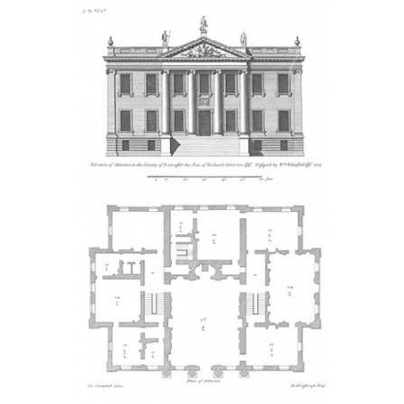 Elevation, Atherton Country House Poster Print by Colin Campbell (24 x 36)