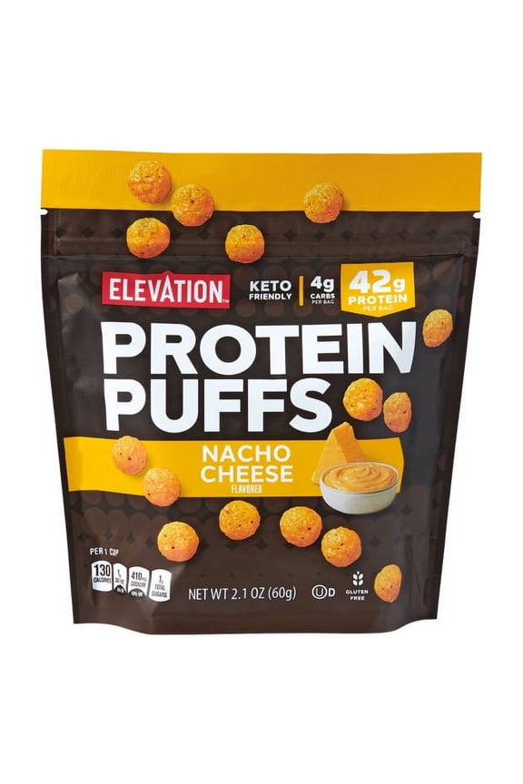 Nacho Cheese Protein Puffs, 2.1 oz