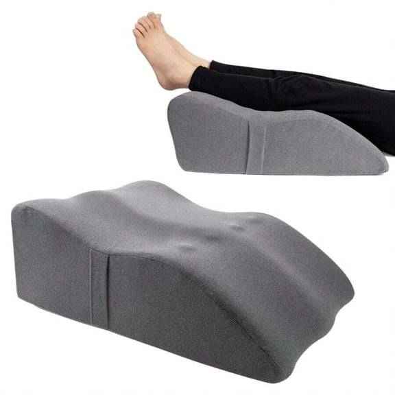 Elevation Pillow With Soft Memory Foam, Wedge Pillow For Reading, Rest, Surgery, Relieves Back, Swelling, Hip, Knee Pain And Improves Blood Circulation
