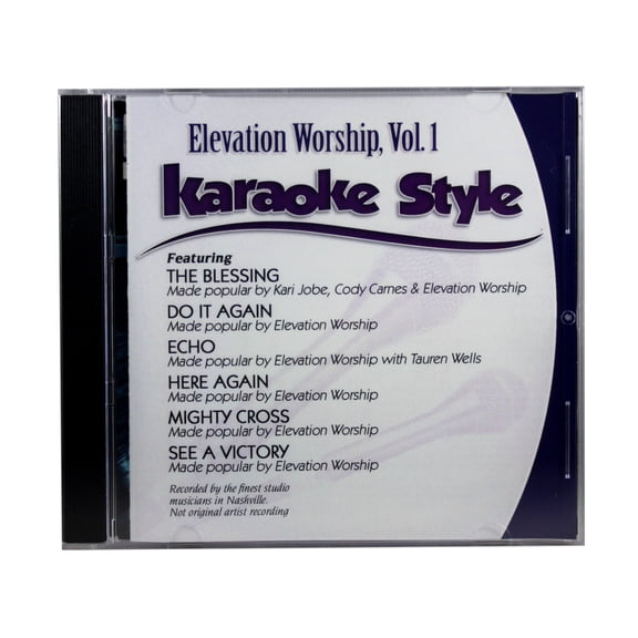 Elevation Worship Volume 1 Christian Karaoke Style NEW CD+G Daywind 6 Songs