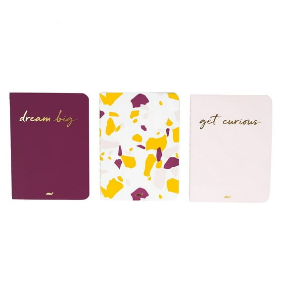 Elevation by Tina Wells Set of 3 Mini Notebooks