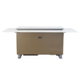 thumbnail image 1 of Elevato Smart Bar Table in White, 5.3 cu.ft fridge and freezer with Bluetooth control, 1 of 20