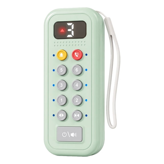 Elevator Activity Panel With Lights Sounds Numbers Birthday (green