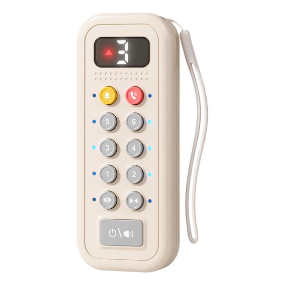Elevator Activity Panel With Lights Sounds Numbers Birthday (khaki