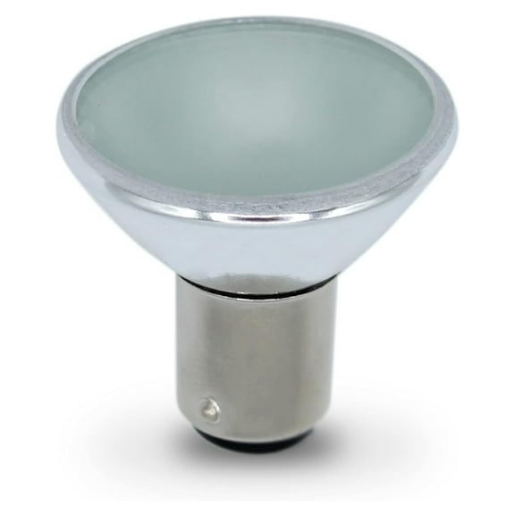 Elevator Bulb MR11 Fixture 12V 20 Watt Replacement Bulb Frosted Glass Halogen Bayonet Light Bulb (BA15D) - Can Be Used to Replace a 6435 Phillips Halogen Reflector Lamp 12V 20W - 1 Pack