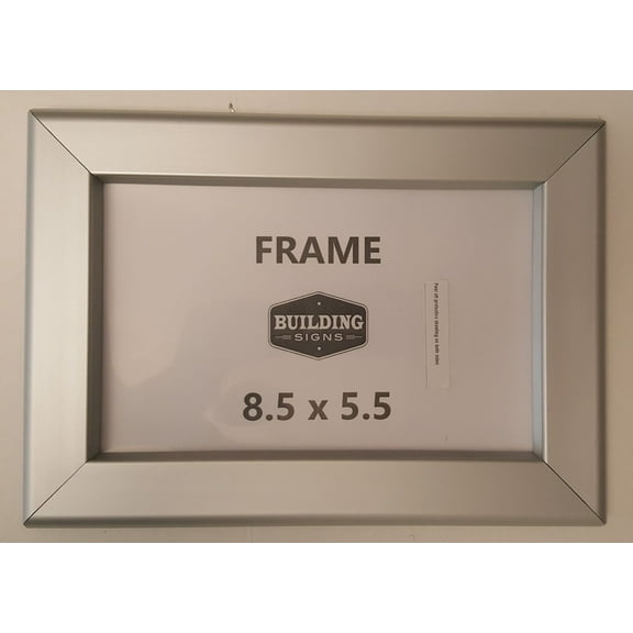 Elevator Certificate frame front load 8.5 x 5.5