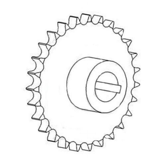 Elevator Drive Sprocket fits Case IH 2366 2377 2388 2577 2588 296022A1