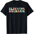 thumbnail image 1 of Elevator Mechanic Technician Maintenance T-Shirt, 1 of 4