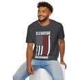 thumbnail image 1 of Elevator Mechanic USA Flag Elevator Technician Repairman Softstyle T-Shirt, 1 of 6